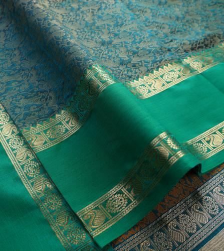 PMK 1000 BUTTA SILK COT SAREES